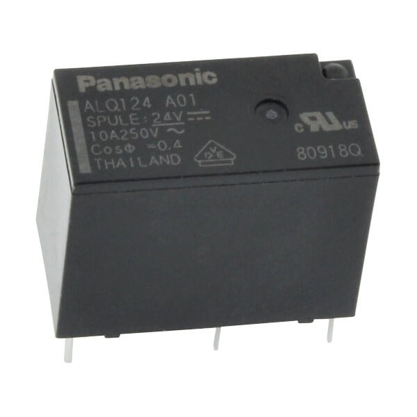 ALQ124%20Panasonic%20Röle%20(24VDC%2010A)%205%20Pin