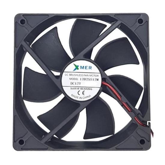 120X120X25mm 12V 0.27A 2P XMER FAN