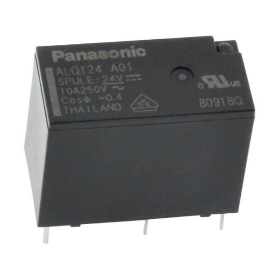 ALQ124 Panasonic Röle (24VDC 10A) 5 Pin