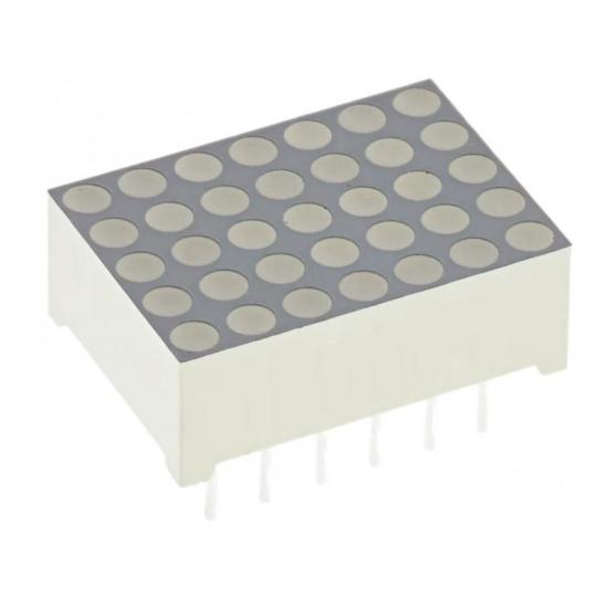 KPM-1057BSRND / 5X7 Dot Matrix Kırmızı Led Display (3mm)