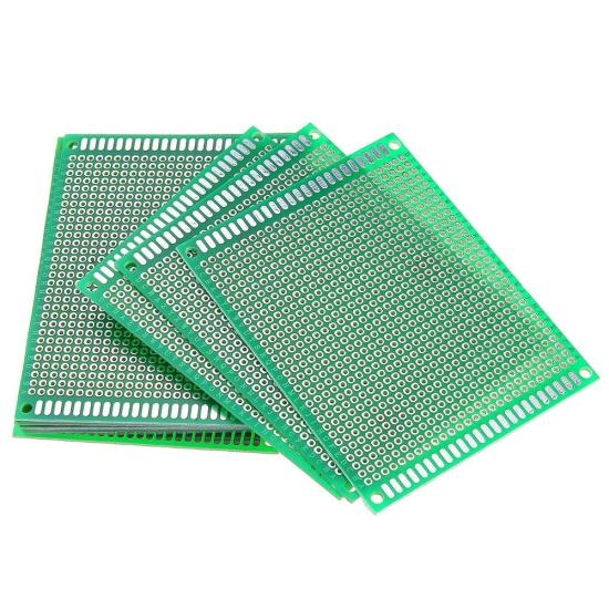 6x8 Delikli Çift Taraflı PCB