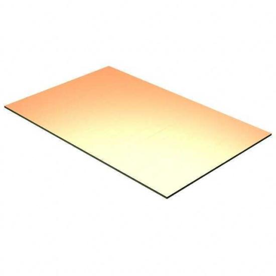 10x10 Bakır Plaket FR2 (Deliksiz Pertinaks) PCB