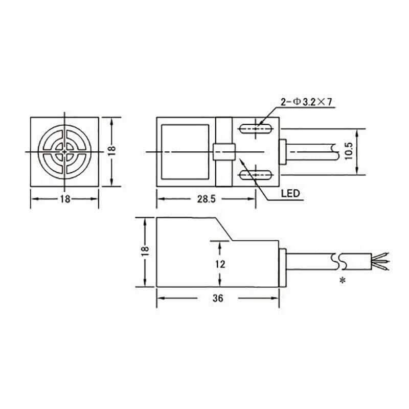 SN04-N2%2010-30V%205mm%20NPN%20NC%20Endüktif%20Mesafe%20Sensörü